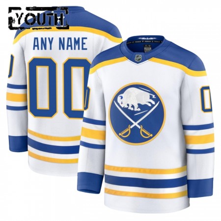 Buffalo Sabres Dresy Personalizované Fanatics Premium 2024-25 Bílý Venkovní - Dětské